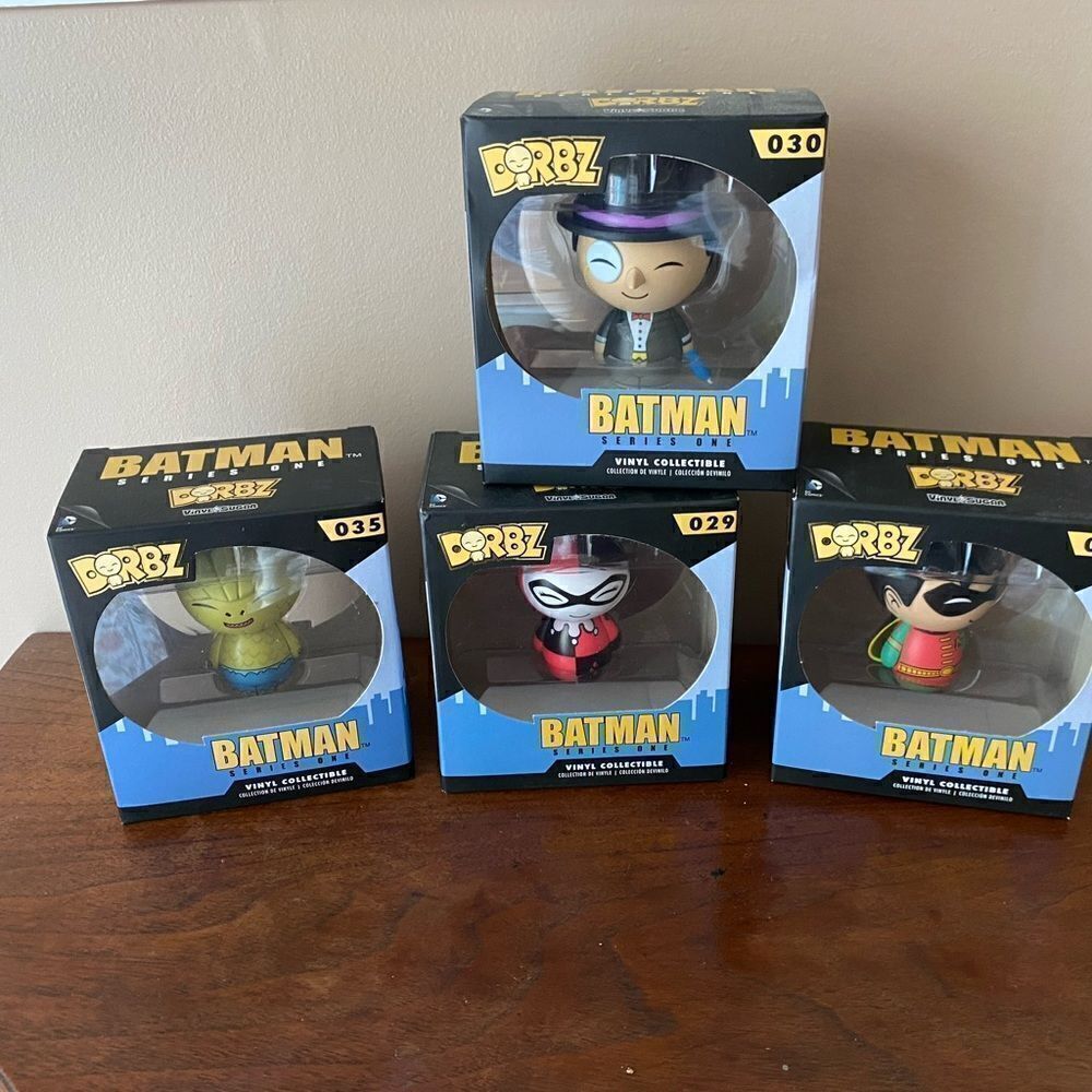 Funko Pop Lot Of 4 Batman Vinyl Series NIB